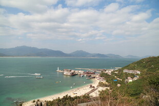 海滨美景 山海相依的风光