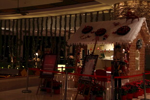 精美姜饼屋装饰