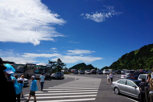 小镇路口的日常景象