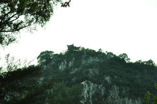 山峦绿树自然风光美景