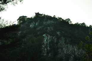 巍峨青山绿意浓