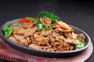 铁板牛肉片