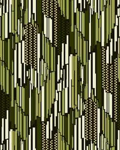 绿色几何条纹图案背景