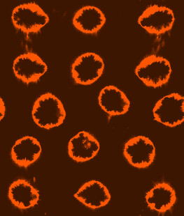 橙色火焰图案背景纹理