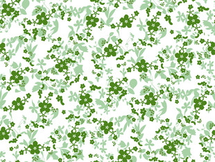 清新绿色植物纹理图案