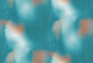 蓝绿橙模糊抽象背景图