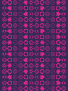 玫红色环形图案创意组合背景纹理