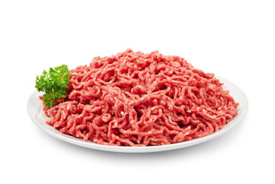 新鲜碎牛肉
