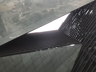 现代建筑内部独特空间视角