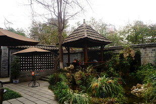 中式庭院景观 静谧雅致