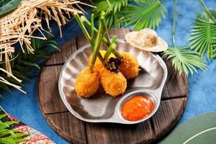 香茅虾球