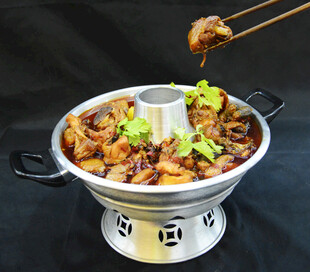 地锅土鸡