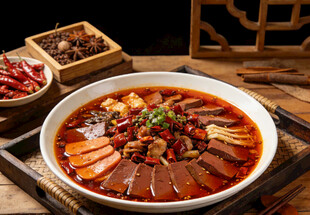 美味川味毛血旺