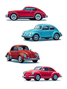 经典复古汽车展示