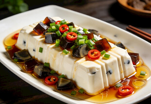 皮蛋豆腐