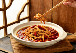 麻辣鸡丝