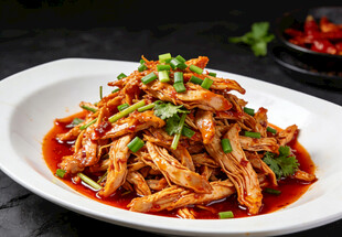 麻辣鸡丝