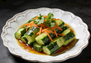 美味凉拌黄瓜