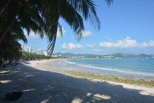 美丽热带海滩风光