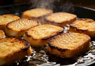 香煎馒头片