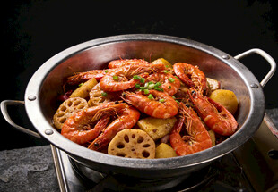 香辣虾美味干锅
