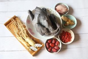 乌鸡汤食材