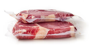 新鲜包装肉块