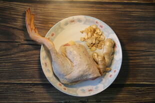 生姜 鸭肉