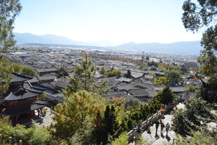 俯瞰古村落全景