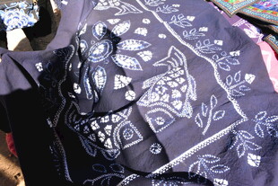 复古风印花图案布料