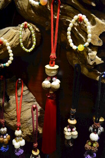 精美古风挂件饰品展示