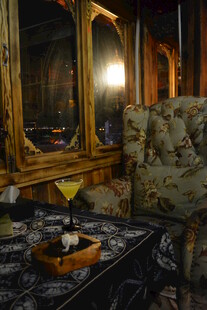 复古奢华客厅内景陈设