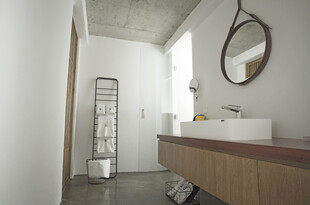 简约风浴室一角