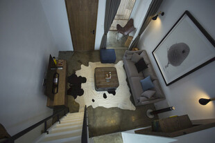 复古风室内家居一角