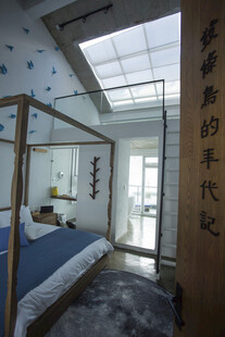 中式复古风卧室温馨场景