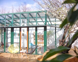 阳光玻璃房 惬意休闲空间