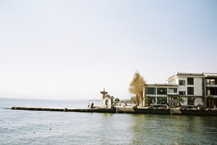 海滨码头建筑景观