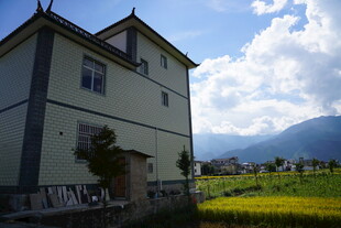 田园旁的两层温馨小楼房