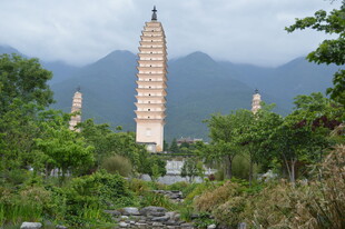 山林间的古老高塔