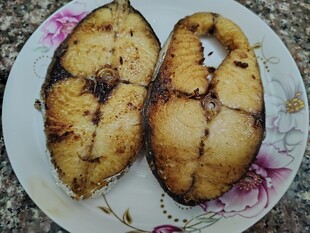 香煎马鲛鱼