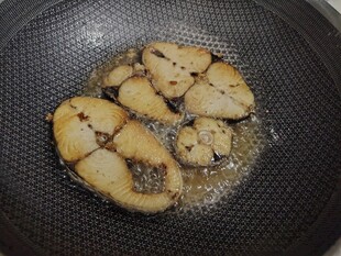 香煎马鲛鱼