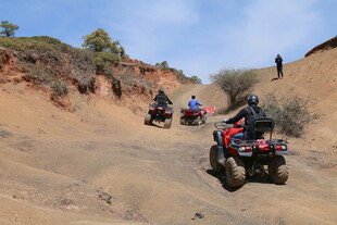 沙滩越野四轮摩托激情之旅
