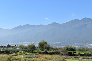 山间田园风光美景