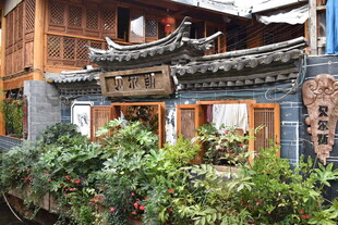 古雅中式民居 绿植环绕