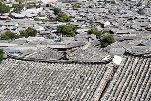 古村落屋顶景观