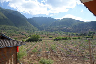 山间田园风光美景