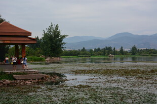 湖畔亭景 自然风光迷人