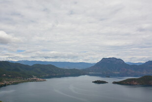 壮丽山水湖景风光