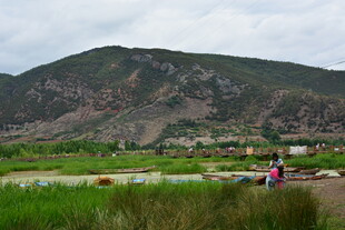山间田园风光 宁静美好