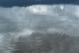 水面涟漪 光影交织之美